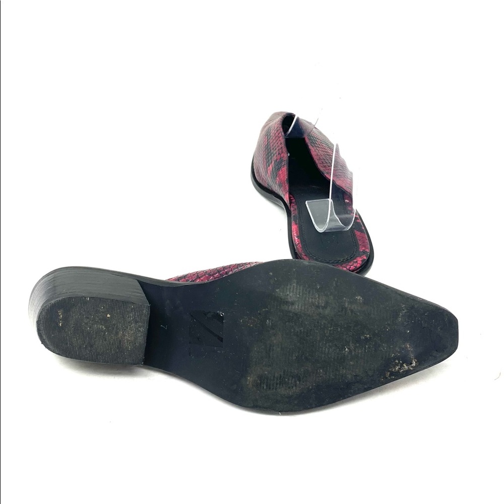 ASOS Snake Print Mules - Picture 3 of 7